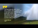 Elle a filmé un impressionnant mur de nuages dans la région anglaise de Cumbrie