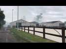 Incendie à Mons : les pompiers reviennent au centre équestre