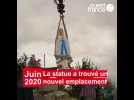Coron : Les statues de la grotte de Lourdes sont de retour