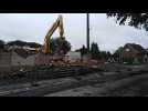 Neuville-Saint-Vaast : l'ancienne salle des fêtes est démolie
