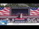 Donald Trump fête le 4 juillet au Mont-Rushmore en évoquant à peine le virus