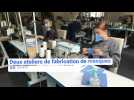 Deux ateliers de fabrication de masques en fonction dans le Montreuillois
