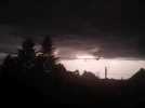 L'orage filmé à Montigné-sur-Moine