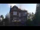 Une maison en feu à Pry (12.05.20)