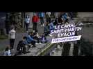 VIDÉO LCI PLAY - #Déconfinement : le canal Saint-Martin évacué