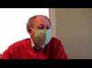 Le docteur Gala teste, pour Sudpresse, les masques de protection (2)