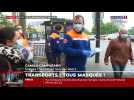 Transports : distribution de masques à Paris