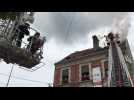 Un appartement prend feu à Reims