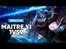 MON MAITRE YI 1V9 TFT AVEC CETTE NOUVELLE COMPO !!