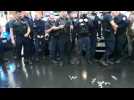 La colère des policiers de Lens