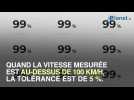 Comment s'applique la tolérance pour les radars ?
