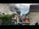 Incendie magasin Espace beauté