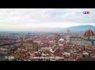 Zoom sur la ville italienne de Florence