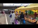 Déconfinement: réouverture partielle du marché de la Batte de Liège