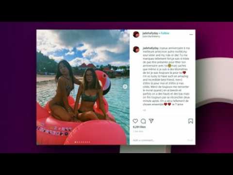 VIDEO : Jade Hallyday reprise sur Instagram  cause de poses pas de son ge