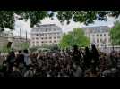Black Lives Matter: des centaines de manifestants se sont rassemblés sur la Place Poelaert à Bruxelles