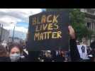 La manifestation Black Lives Matter à Bruxelles (vidéo Germani)