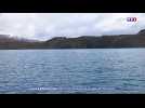 Expédition dans le lac glacier des Kerguelen