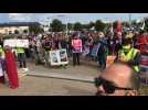 Manifestation pour la défense des services publics