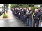 Rennes. Se sentant trahis par leur ministre, les policiers jettent leurs menottes au sol