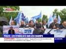 Police: les syndicats sur les Champs-Élysées - 12/06
