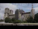 Le démontage titanesque de l'échafaudage de Notre-Dame de Paris
