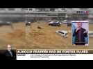 Corse : des pluies diluviennes s'abattent sur Ajaccio