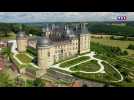 Bol d'air au château de Hautefort en Dordogne