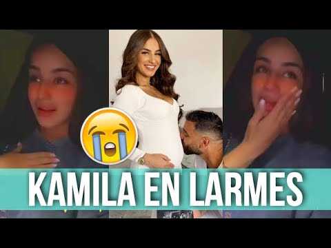 VIDEO : KAMILA EN PLEURS, ELLE CONNAIT ENFIN LE SEXE DE LEUR BB !