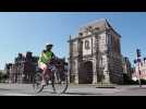 Vélo en Cambresis Gare de Cambrai Fontaine Notre Dame