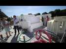 Beaufort: Construction d'une maison en polystyrene