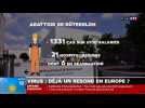 Virus : déjà un rebond net en Europe ?