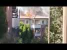 Vidéos exclusives de l'incendie à Toulouse : ils tentent de s'échapper du brasier par les balcons