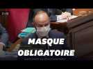 Le masque était obligatoire pour le grand retour des députés l'Assemblée