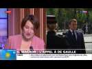 Emmanuel Macron : l'appel à de Gaulle