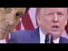 Donald Trump : Jim Carrey le fustige en lui toussant au visage (vidéo)