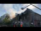 Incendie avenue Jean-BUREL