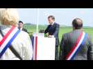 Emmanuel Macron rend hommage aux combattants de mai 1940 dans l'Aisne