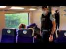 Prévention et pédagogie, la gendarmerie du Var veille au port du masque dans les trains