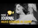 1948 : Ingrid Bergman au Musée du Louvre | Pathé Journal