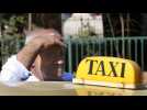 Liban : les chauffeurs de taxi manifestant dans la capitale
