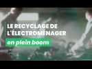 Le recyclage de l'électroménager en plein boom