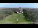 Drone de vue : le mémorial de Thiepval