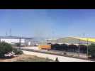 Pyrénées-Orientales : Incendie sur les berges de la Têt, RN116 fermée