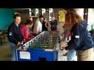 La Friche gourmande, partie de babyfoot