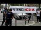 En Autriche des Tchétchènes protestent contre l'assassinat de l'un des leurs