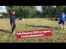 Reprise de l'entraînement de l'US Chauny