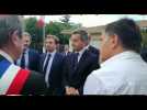 Visite de Gérald Darmanin, ministre de l'Intérieur, dans le Lot-et-Garonne