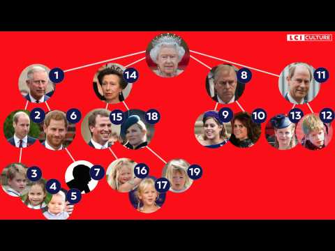 VIDEO : VIDO - Infographie : Quel est l'ordre de succession de la couronne britannique ?
