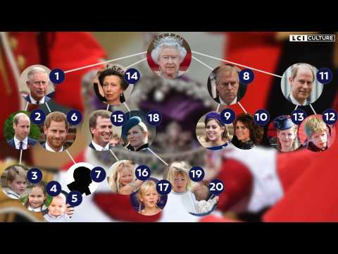 VIDEO : VIDO - Infographie : l'ordre de succesion de la couronne britannique